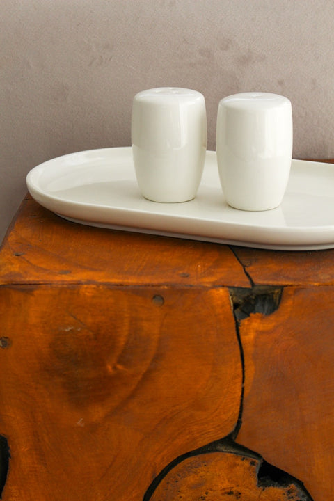 Service à Dîner LIYA – 27 Pièces – Porcelaine Blanche Épurée