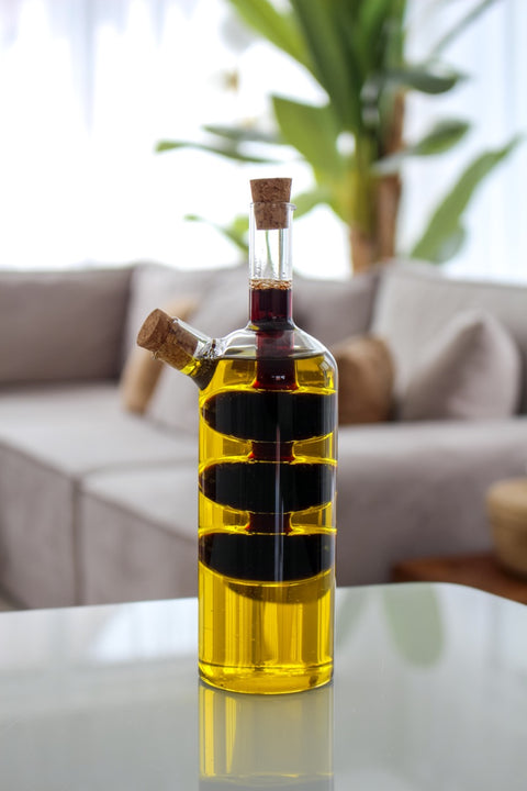Bouteille huile double paroi