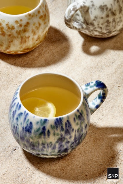 Mug en Grès Émaillé Muggies BLUE – 46 cl