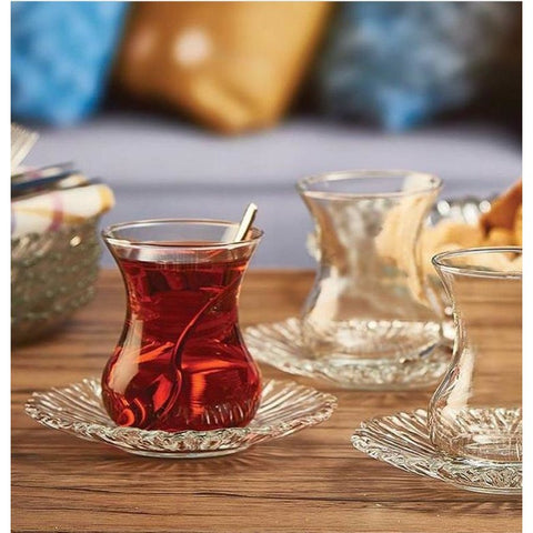 Pasabahce 6 AURORA Teegläser