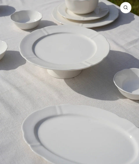 Assiette de service ovale Plain - Ena Home