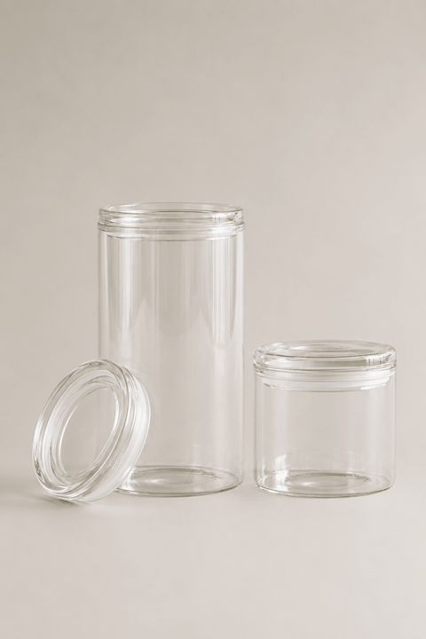 Bocal de rangement Borosilicate - Ena Home