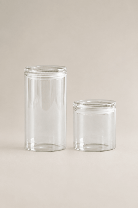 Bocal de rangement Borosilicate - Ena Home