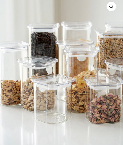 Bocaux hermétiques verre –16 pcs - Ena Home