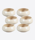 Bol MOON Beige lot de 6 - 11 cm - Ena Home