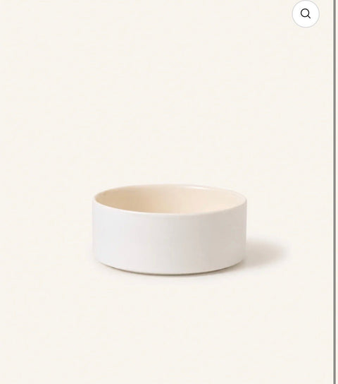 Bol Noa Beige Blanc Dips - Ena Home