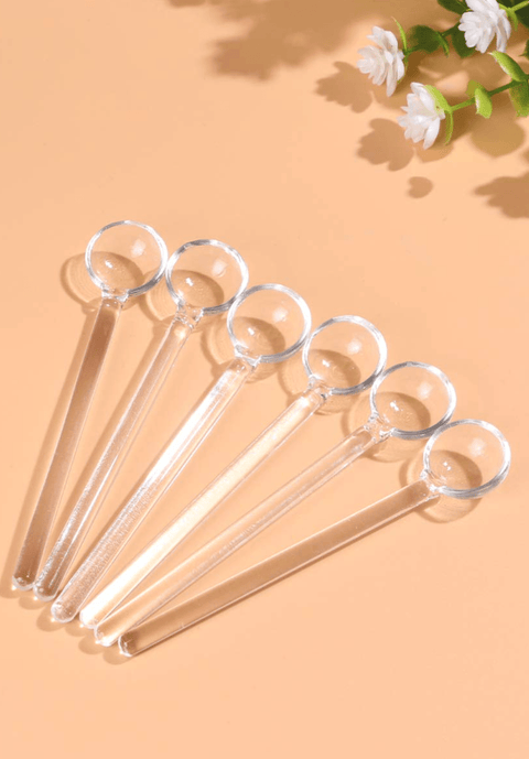Cuillères à café en verre 6pcs - Ena Home
