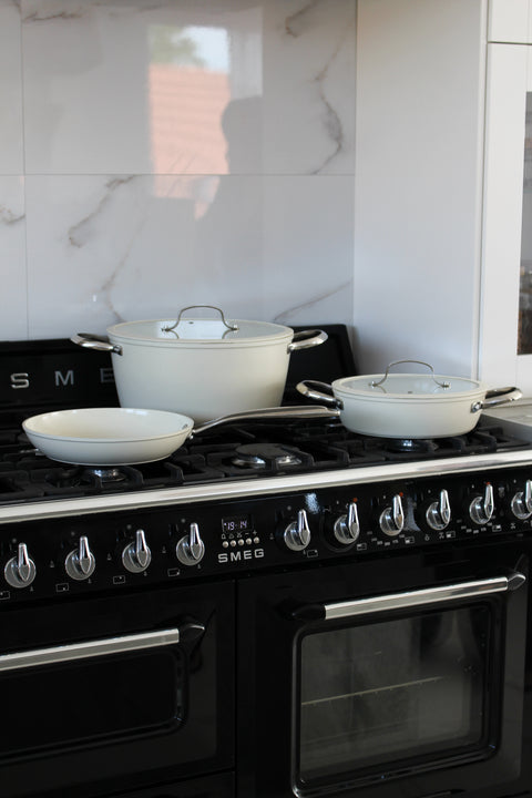 Casserole à sauce céramique 18 cm avec couvercle