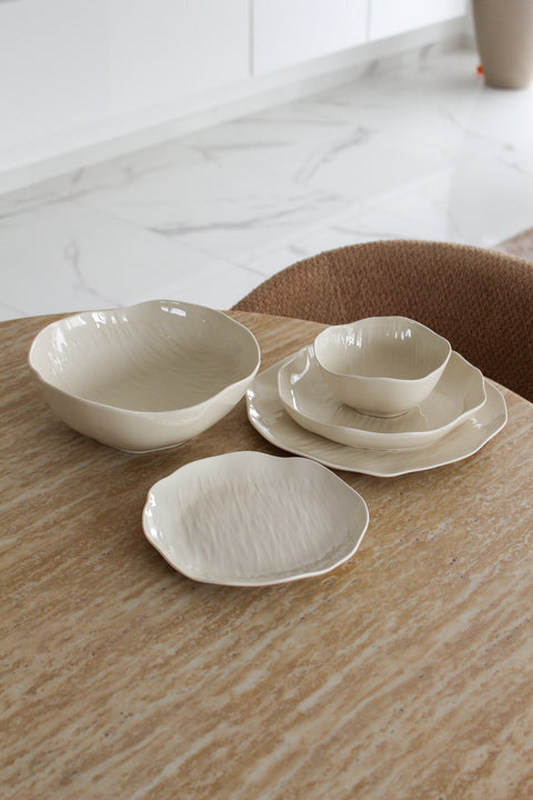 Service à dîner Cermico Beige - 27pcs