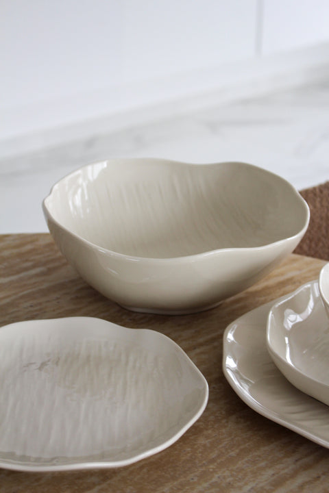 Service à dîner Cermico Beige - 27pcs