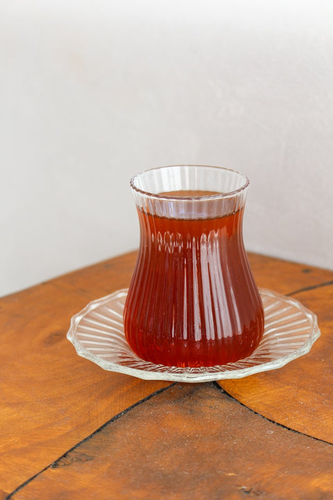 Service à thé en verre MERIDA -12pcs