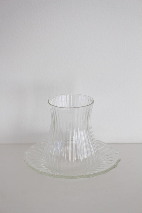 Service à thé en verre MERIDA -12pcs