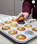 Moule à muffins par 12 | Revêtement Céramique - Ena Home