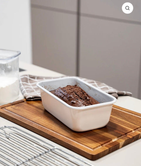 Moule ou Plat à pâtisserie rectangulaire beige | Revêtement Céramique - Ena Home