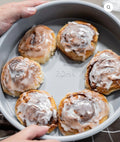 Moule ou Plat à pâtisserie Rond beige | Revêtement Céramique - Ena Home