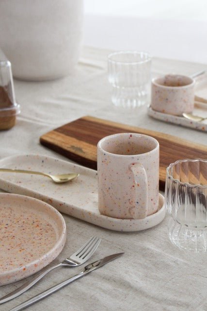 Mug Fika + Sous-Tasse - Ena Home