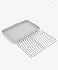 Plaque de cuisson avec grille de refroidissement beige | Revêtement Céramique - Ena Home