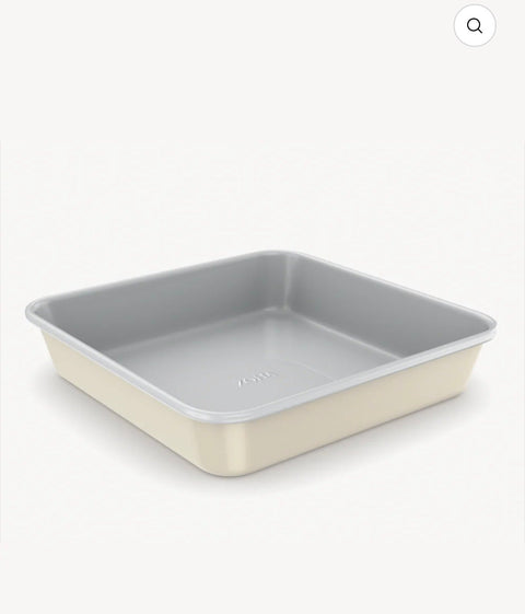 Plat de Cuisson Carré Beige | Revêtement Céramique - Ena Home