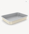 Plat De Cuisson Rectangulaire Beige | Revêtement en Céramique - Ena Home