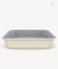 Plat De Cuisson Rectangulaire Beige | Revêtement en Céramique - Ena Home