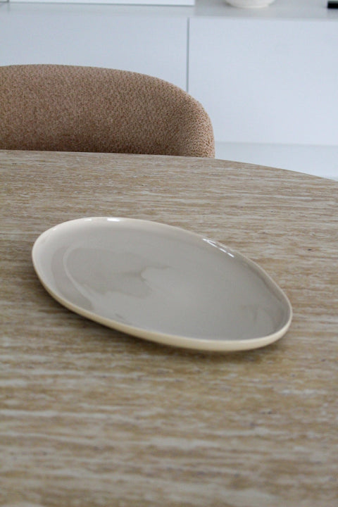 Plat ovale Curvy - set 2 - Ena Home