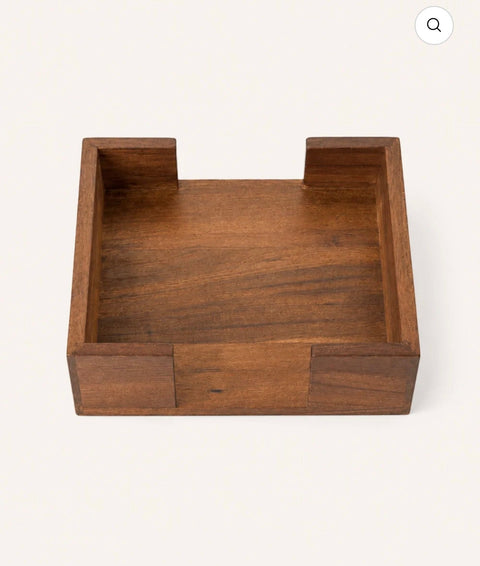 Porte-serviettes en bois d'Acacia - Ena Home