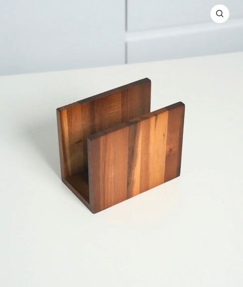Porte-serviettes en bois d’Acacia - Ena Home