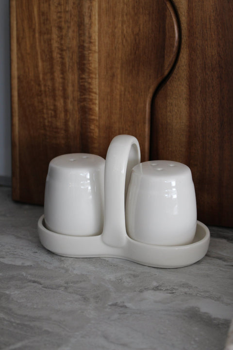 Sel & poivre porcelaine - Ena Home