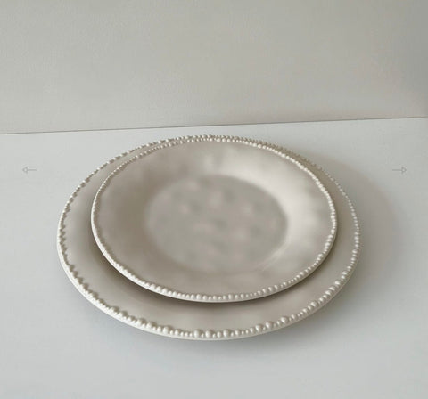 Service à dîner 27 pcs - PEARL BEIGE - Ena Home