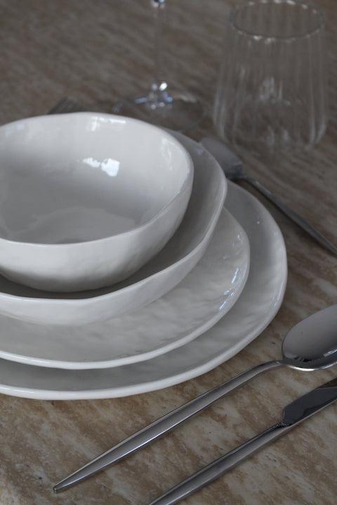 Service à dîner Martel White 24pcs - Ena Home