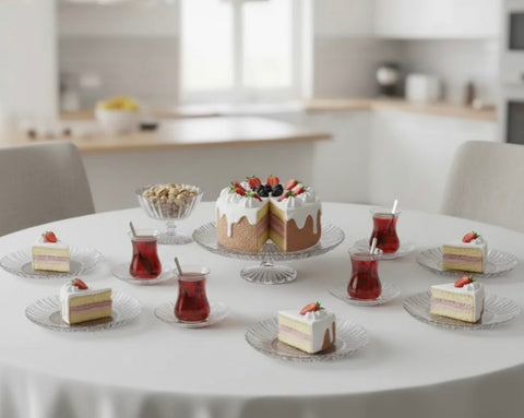 Service à Thé et Dessert Aurora - 20pcs - Ena Home