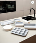 Set de Moule et de Four a Pâtisserie et Cuisson - 6 pièces - Ena Home