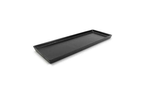 Decorative dish 37x14cm black Charm collection