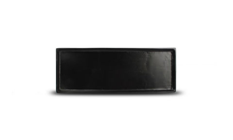 Decorative dish 37x14cm black Charm collection