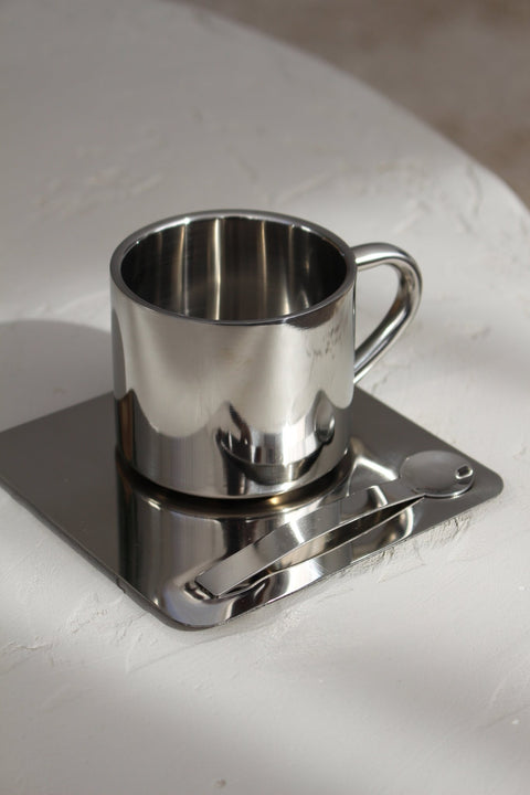 Tasse à café en inox - Ena Home