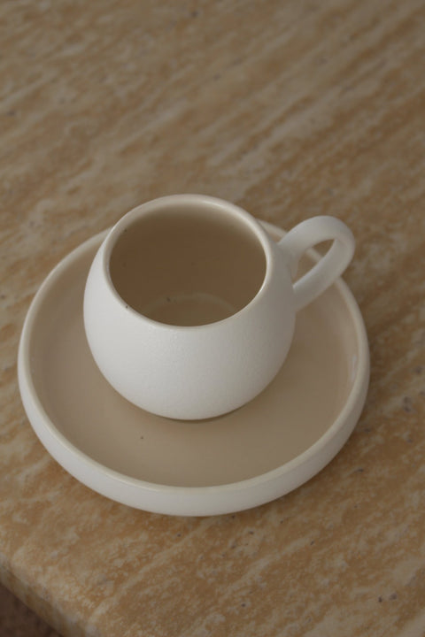 Tasses à café Moon bicolores - set 6 - Ena Home