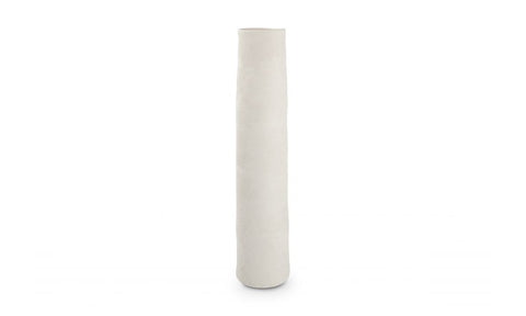 Vase Cone – Faïence Émaillée Blanche – 30 / 40 / 50 cm