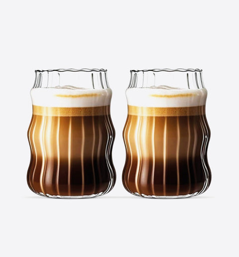 Verre borosilicate Wave - 6 pcs - Ena Home