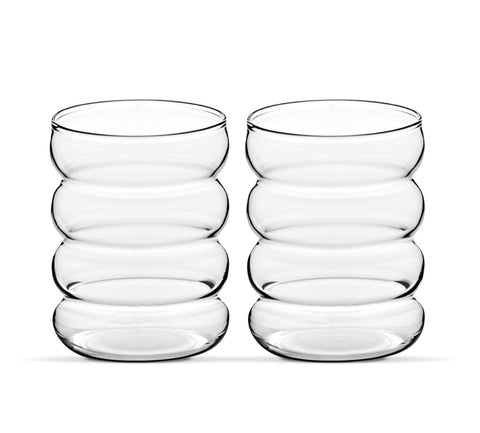 Verre Bubble - SET DE 6 verres - Ena Home
