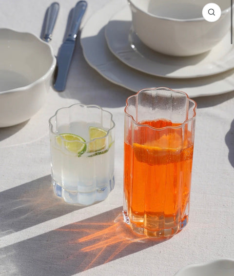 Verre FLOWER - Set de 6 - Ena Home